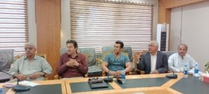 Officials from MoPDSI address the attendees during the 4RF ME consultative session in PDD Balochistan 2 MEDIA