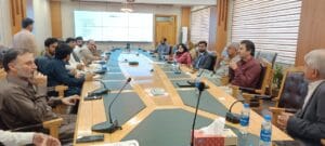 Officials from MoPDSI address the attendees during the 4RF ME consultative session in PDD Balochistan 4 MEDIA