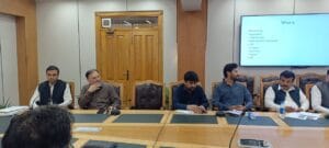 Officials from MoPDSI address the attendees during the 4RF ME consultative session in PDD Balochistan 6 MEDIA