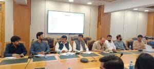 Officials from MoPDSI address the attendees during the 4RF ME consultative session in PDD Balochistan 7 MEDIA