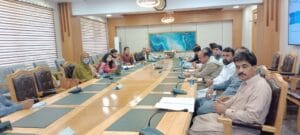 Officials from MoPDSI address the attendees during the 4RF ME consultative session in PDD Balochistan 8 MEDIA