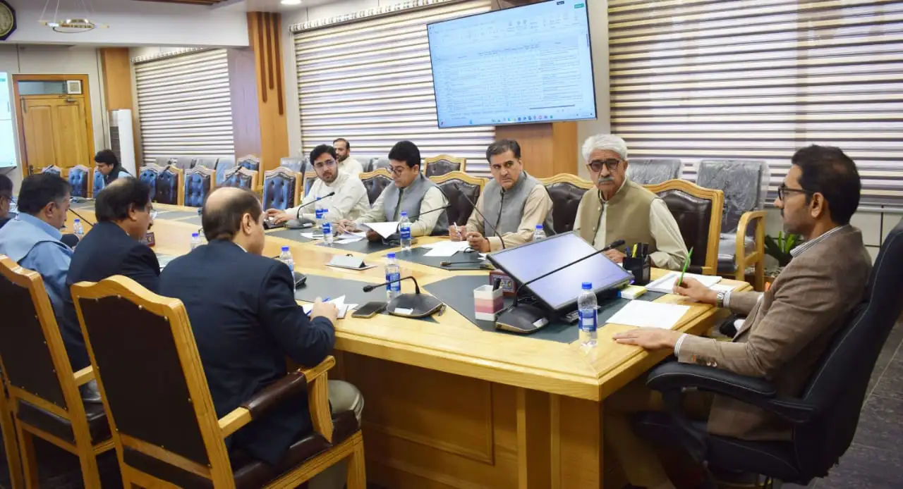 Progress Review Meeting of Development Schemes