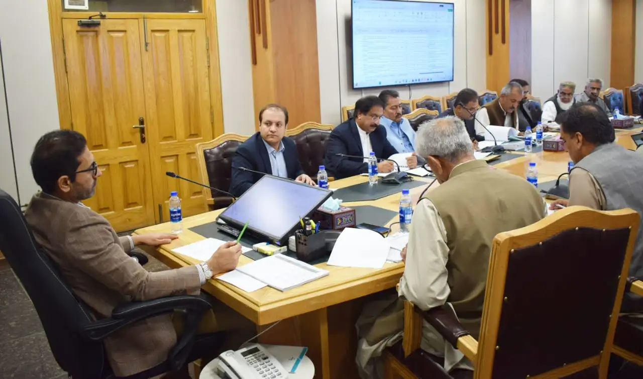 Progress Review Meeting of Development Schemes
