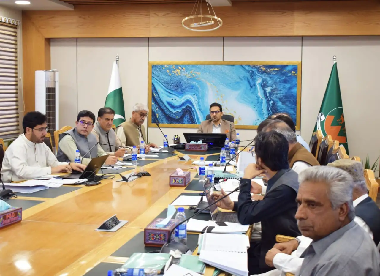 Progress Review Meeting of Development Schemes